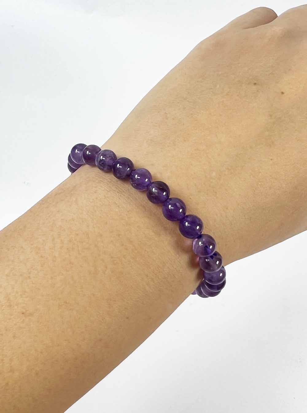 Amethyst Bracelet 6mm