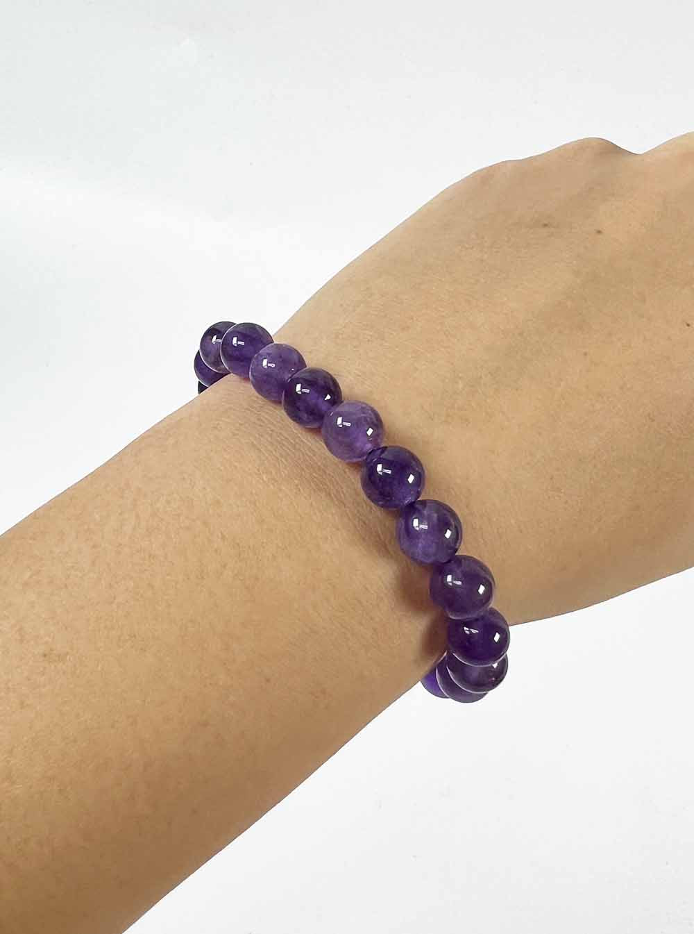 Amethyst Bracelet 8mm