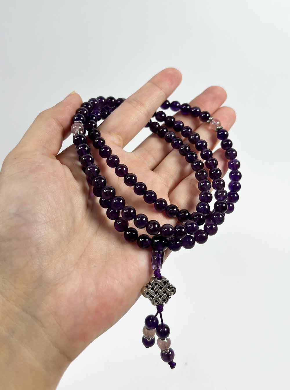 Amethyst Mala 108 Beads (6mm)