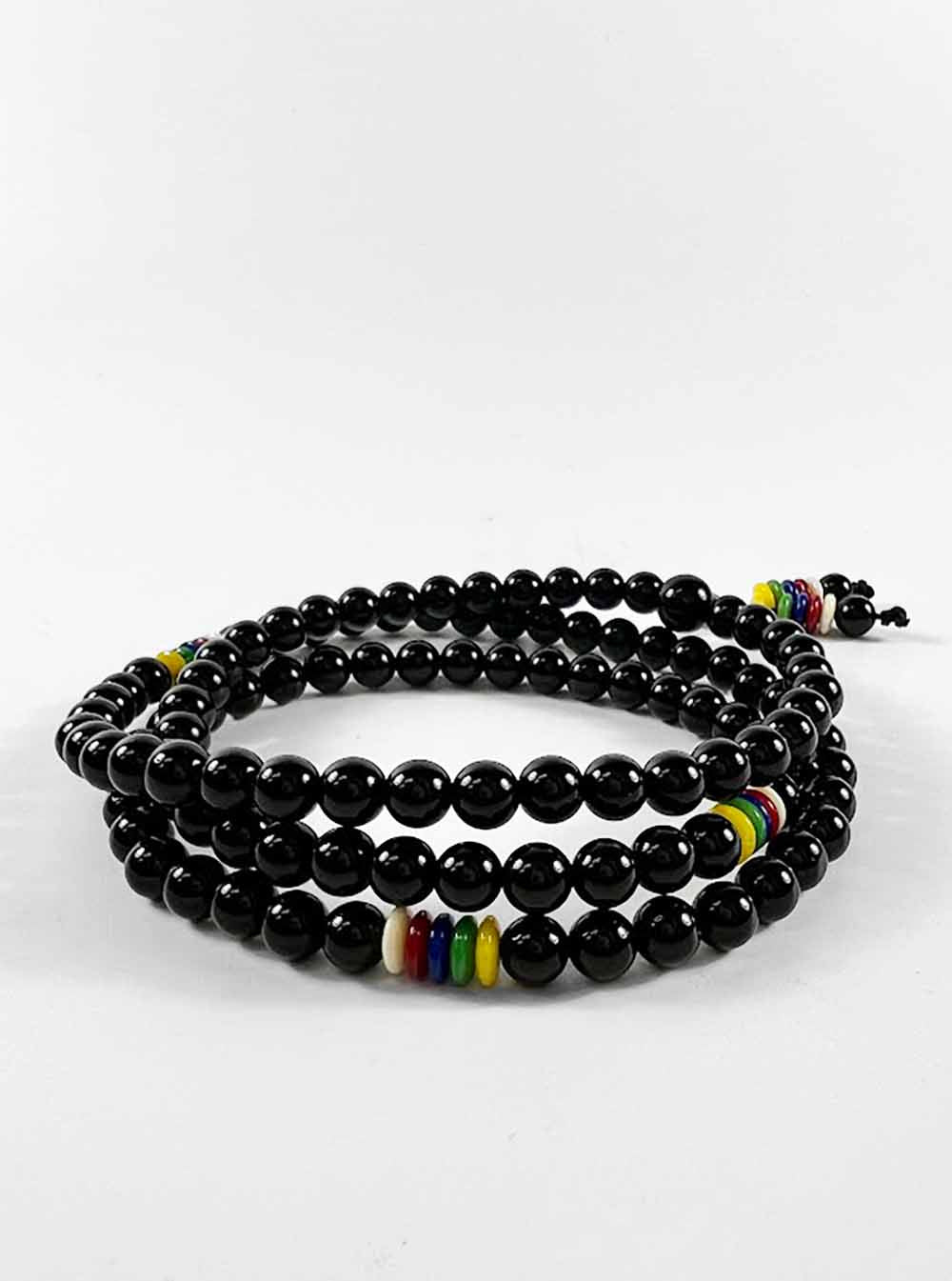Black Agate Mala 108 Beads (6mm)