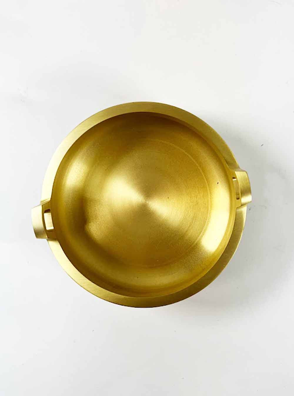Brass Square Ears Incense Burner 15cm