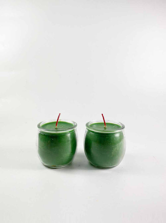 Butter Candle Cup in Green (16 Hrs)