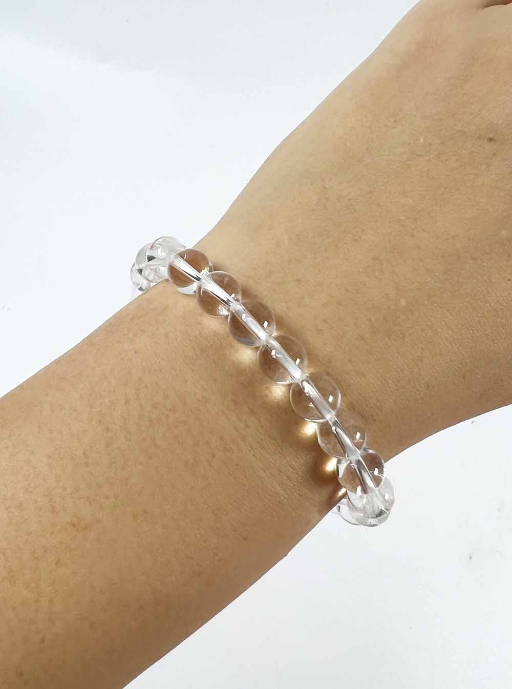 Clear Quartz Bracelet 8mm
