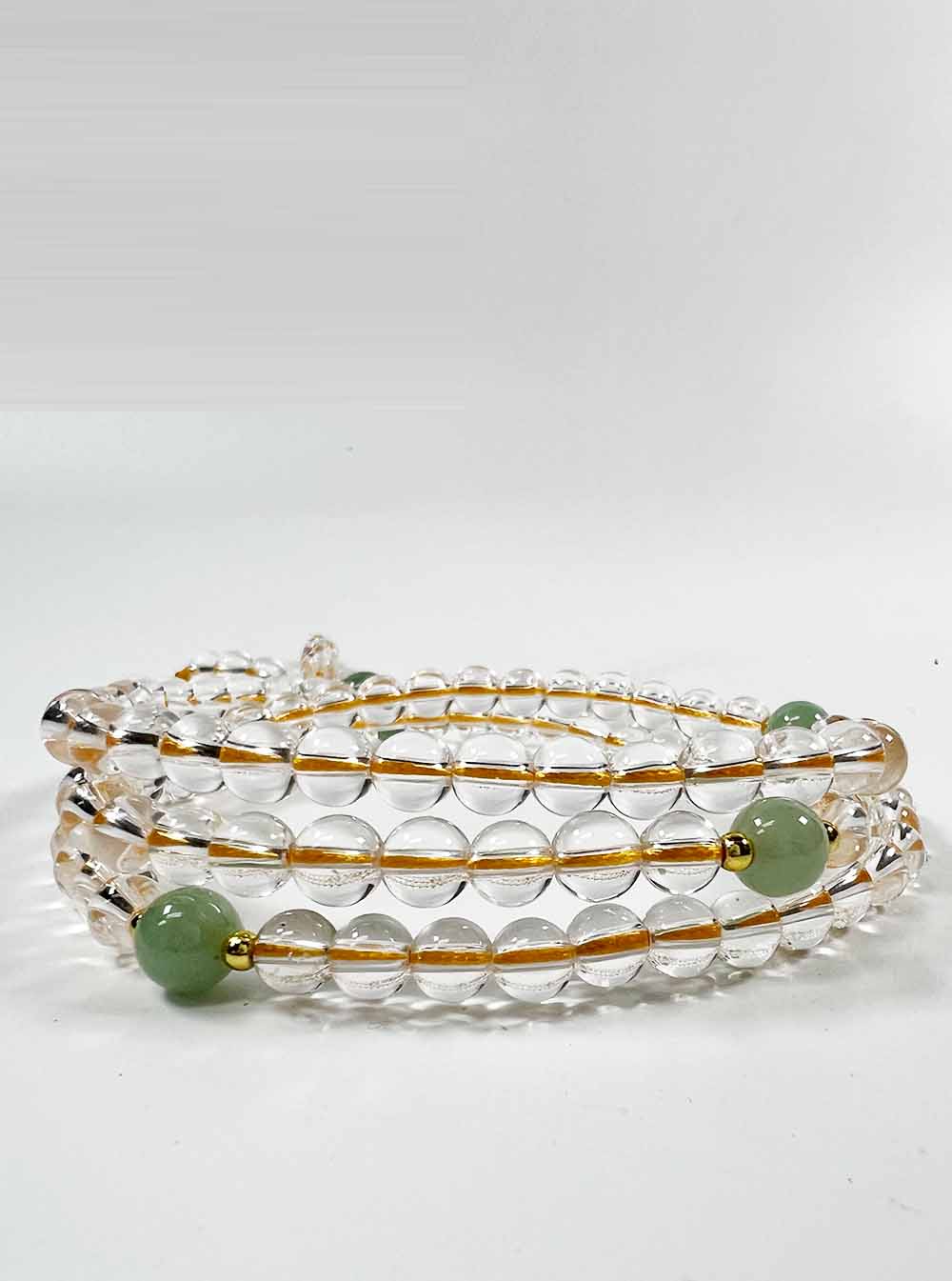 Clear Quartz Mala 108 Beads (6mm)