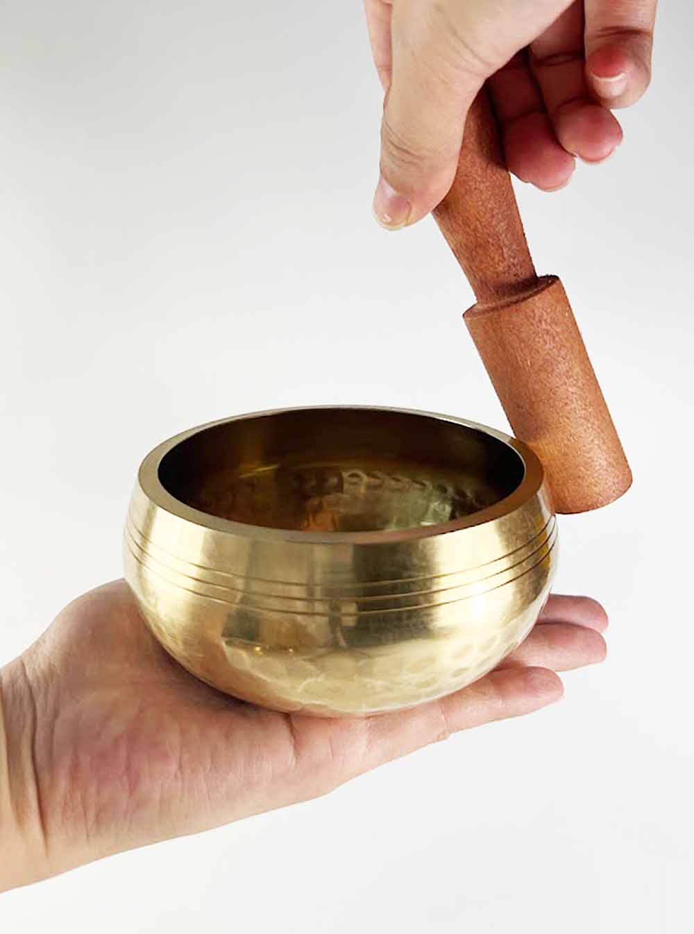 Five Metal Hand-beaten Singing Bowl 10cm