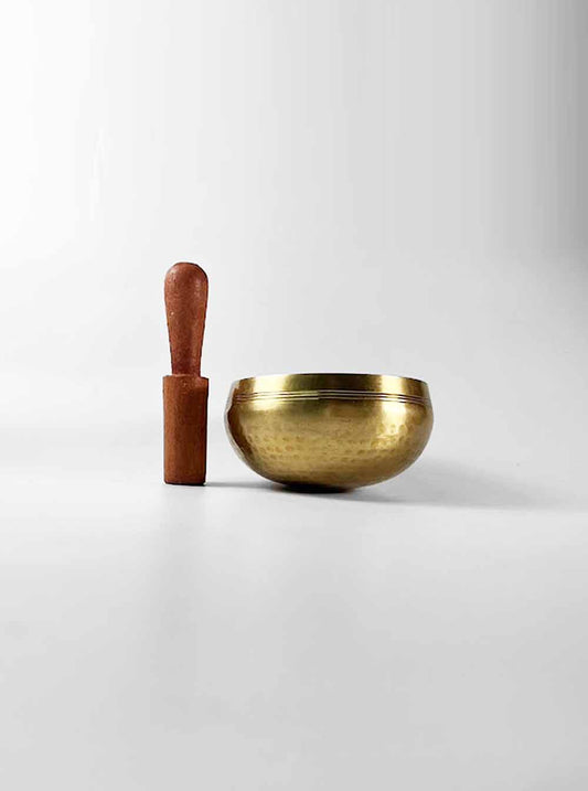 Five Metal Hand-beaten Singing Bowl 12cm