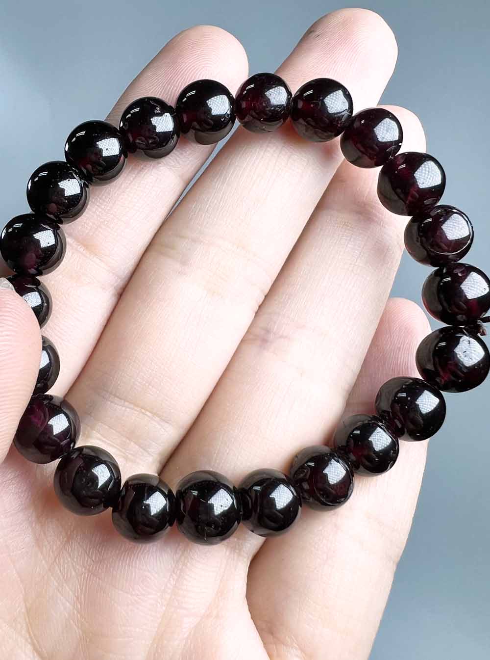 Garnet Bracelet 8mm