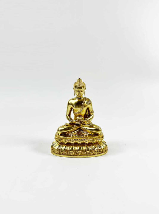Gold-plated Amitabha Statue 10cm