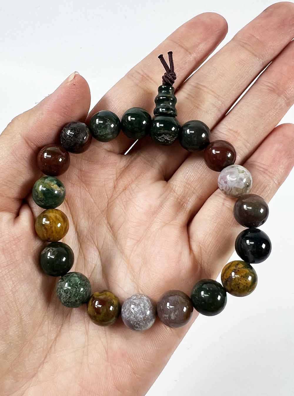 Multi-coloured Jasper Bracelet 10mm