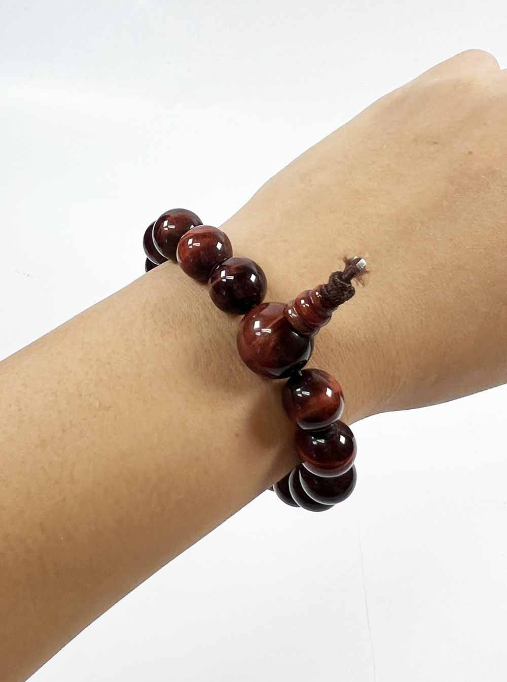 Red Tiger Eye Bracelet 12mm