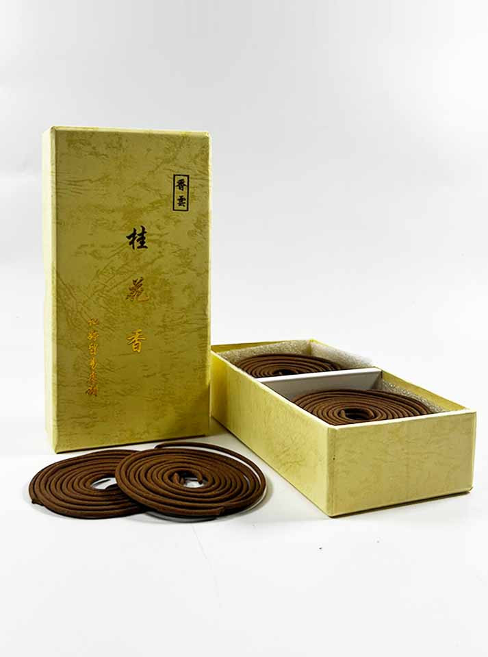 Ren Ting Osmanthus Incense Coil (4hrs)