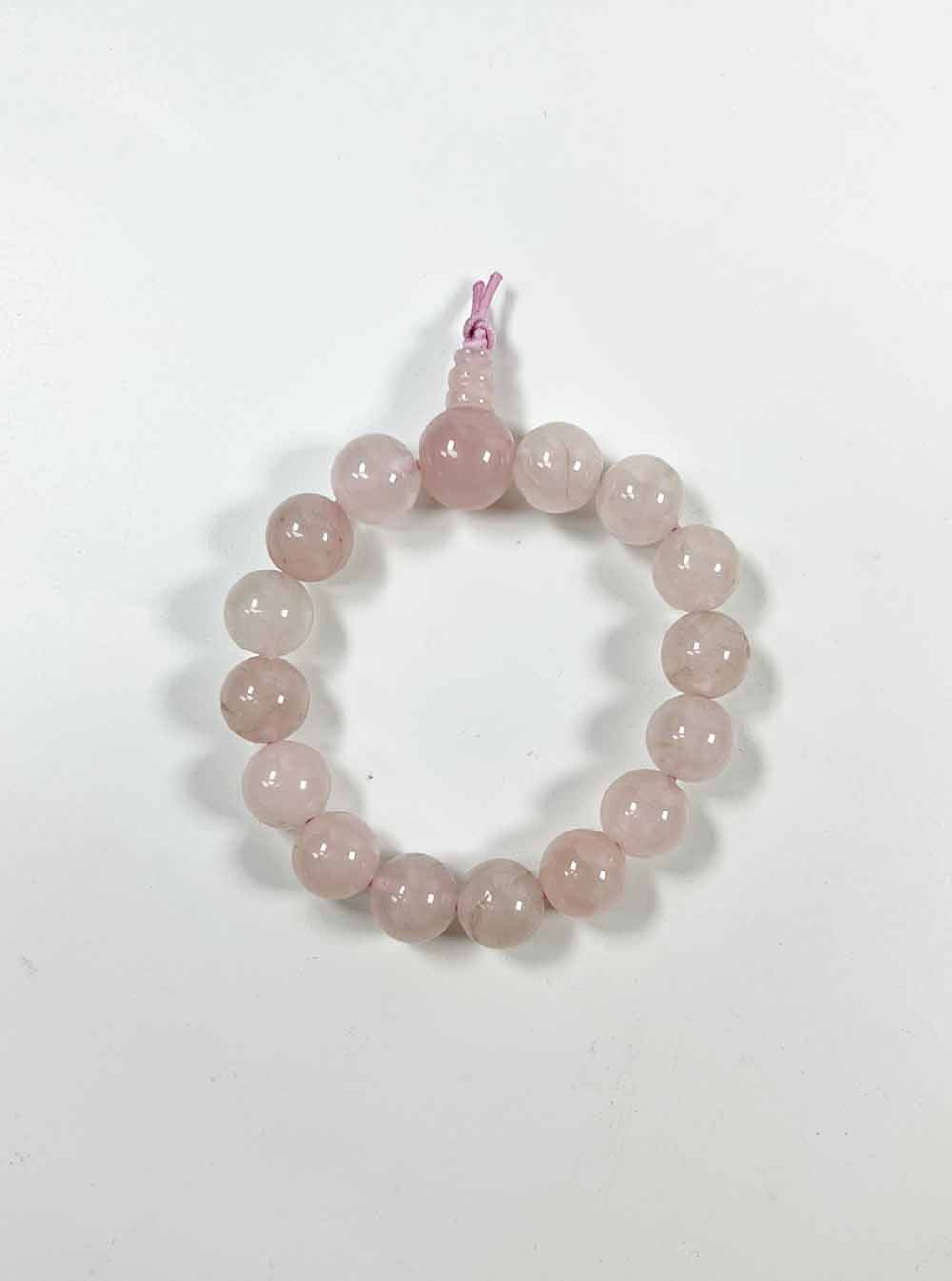 Rose Quartz Bracelet 12mm
