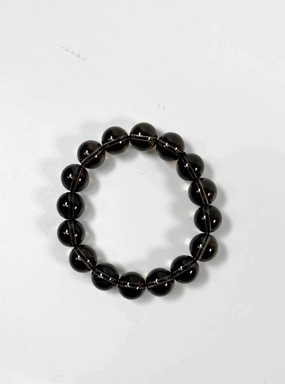 Smoky Quartz Bracelet 12mm
