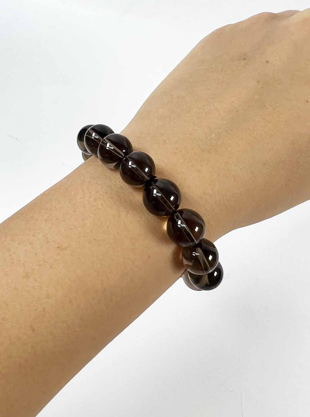 Smoky Quartz Bracelet 12mm
