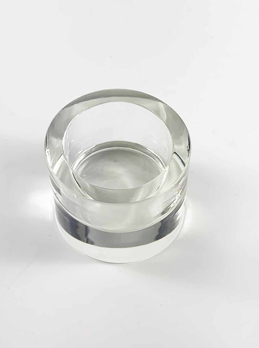 Tube Crystal Candle Holder