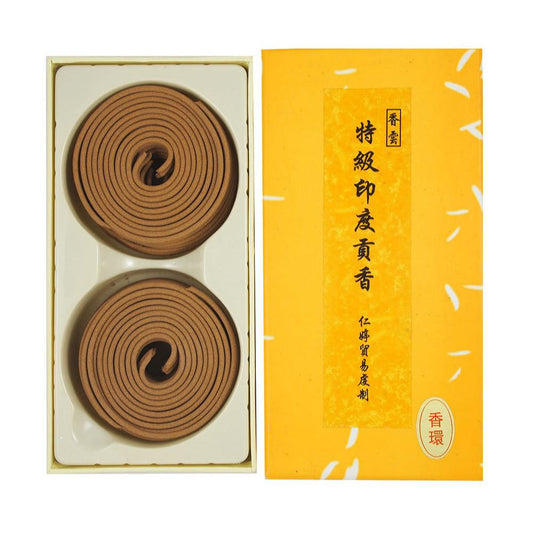 Ren Ting Premium India Sandalwood Incense Coils (4hrs)