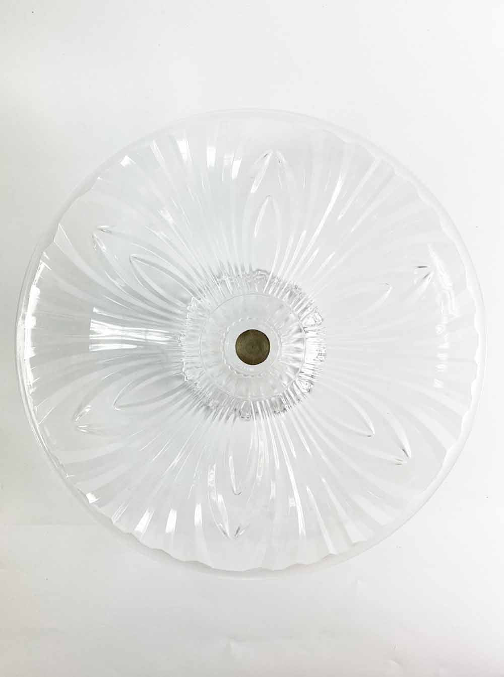 Acrylic Offering Plate with Stand (24.5cm)
