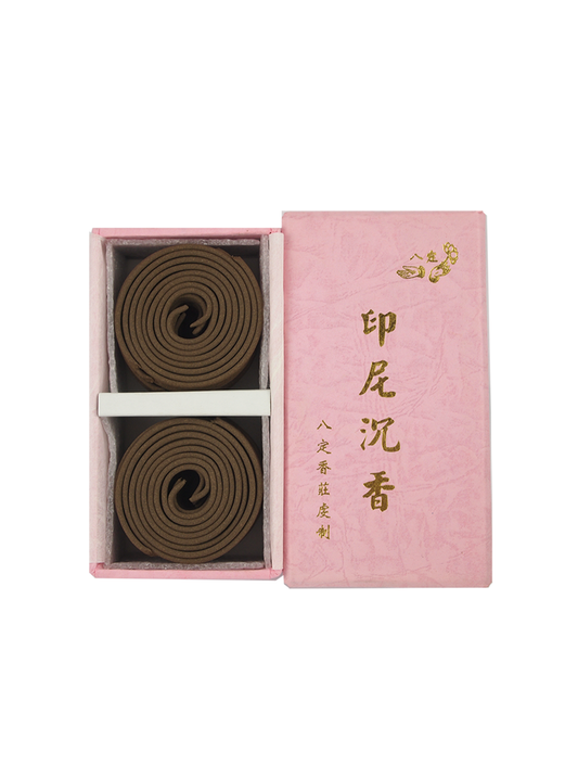 Ba Ding Indonesia Agarwood Incense Coils (2hrs)