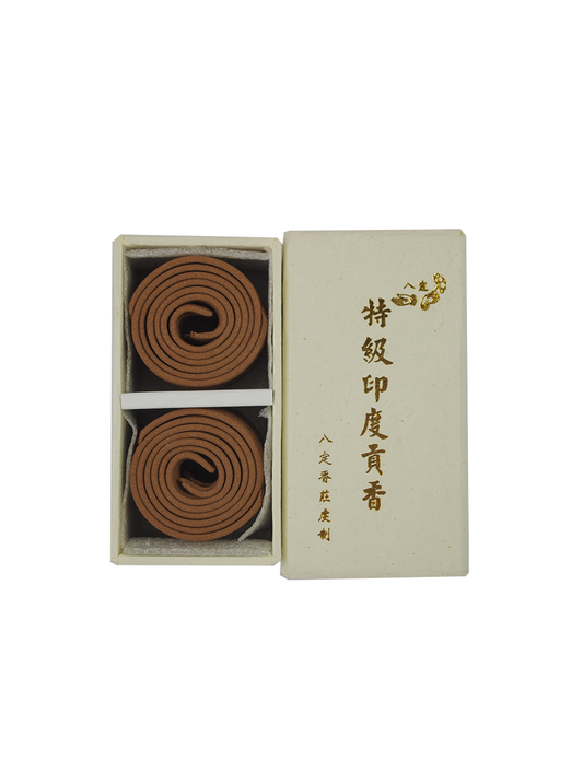 Ba Ding Premium India Sandalwood Incense Coils (1hr)
