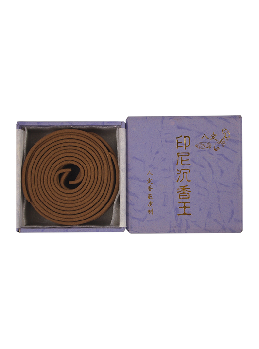 Ba Ding Top Grade Indonesia Agarwood Incense Coils (4hrs)
