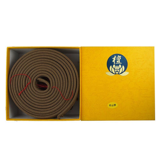 Bodhi Top Grade India Sandalwood Incense Coils (24hrs)