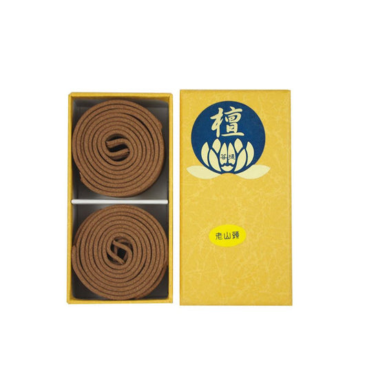 Bodhi Top Grade India Sandalwood Incense Coils (2hrs)