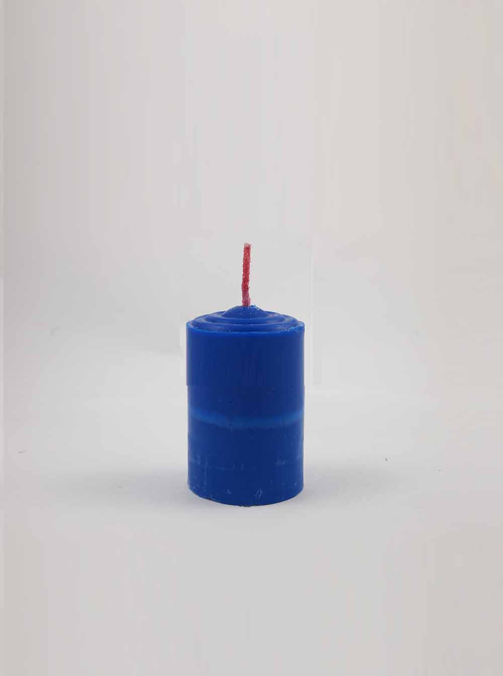 8-Hours Butter Candle in Blue (Box)
