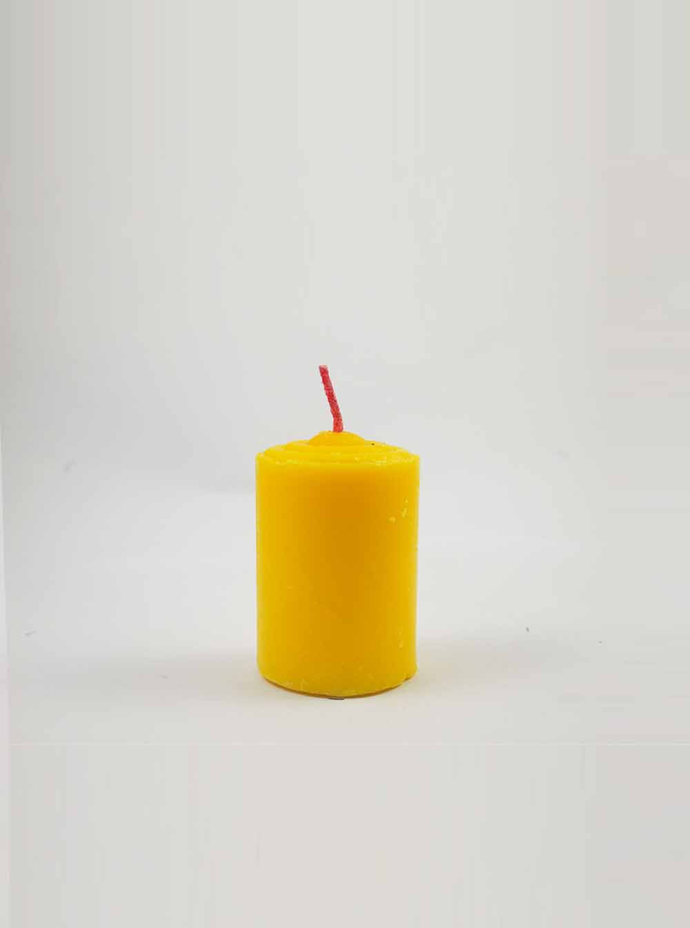 8-Hours Butter Candle in Yellow (Box)