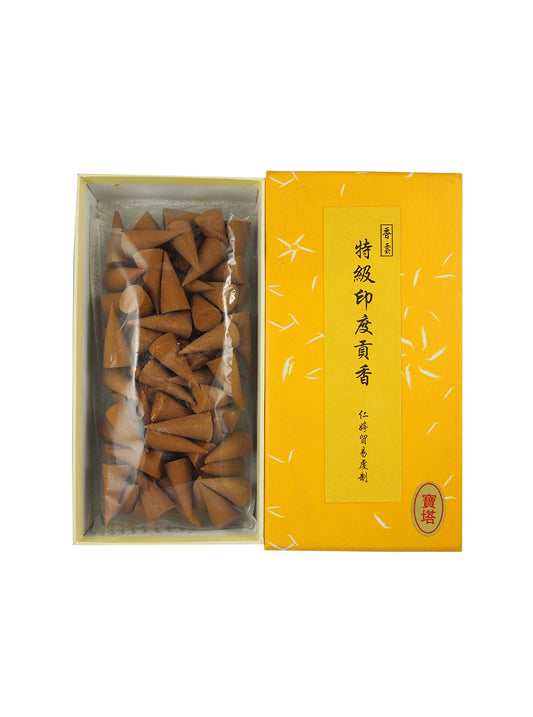Ren Ting Premium India Sandalwood Incense Cones (15mins)