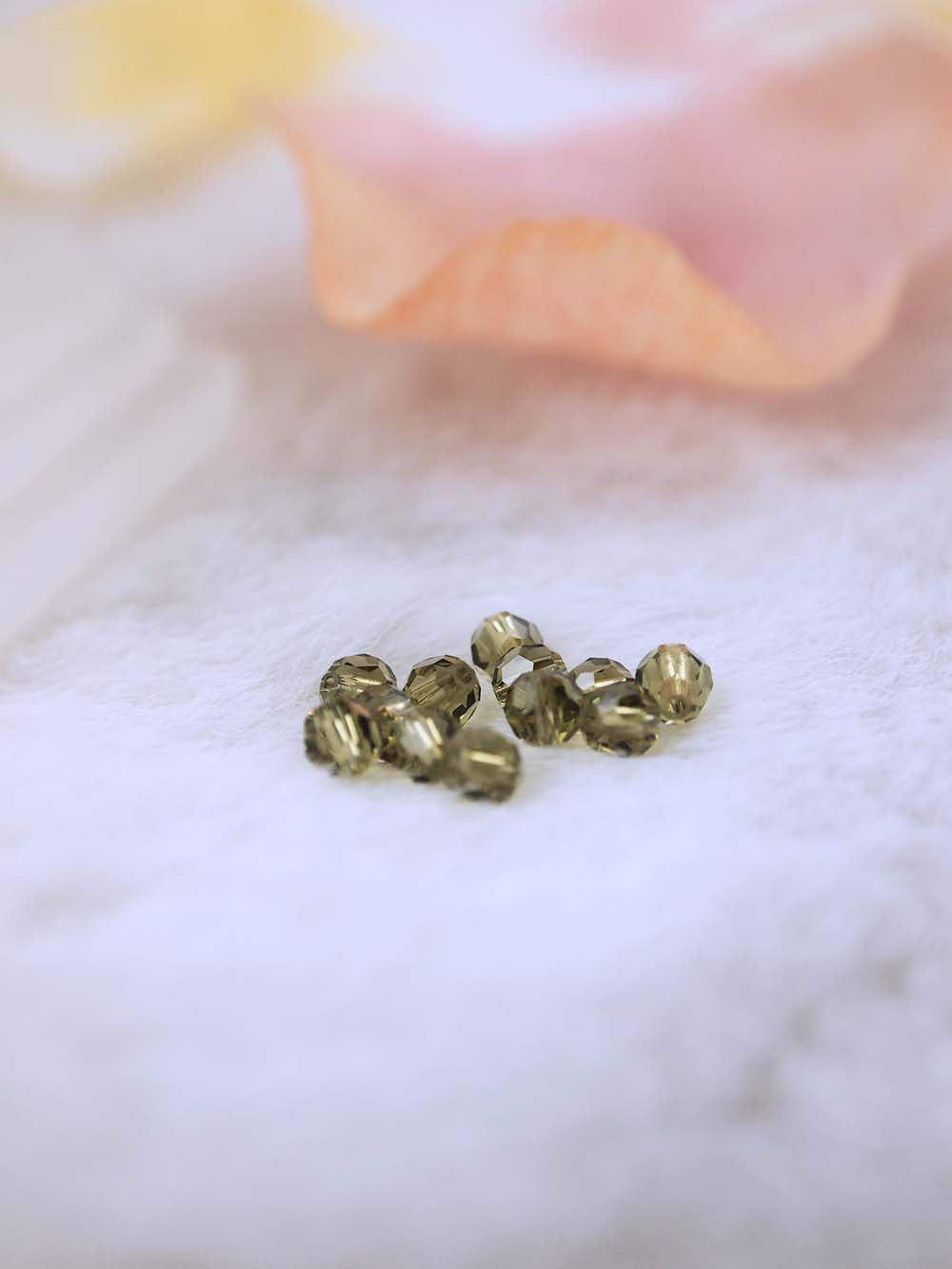 Swarovski Beads 5000 - 4MM - 12pc - Khaki