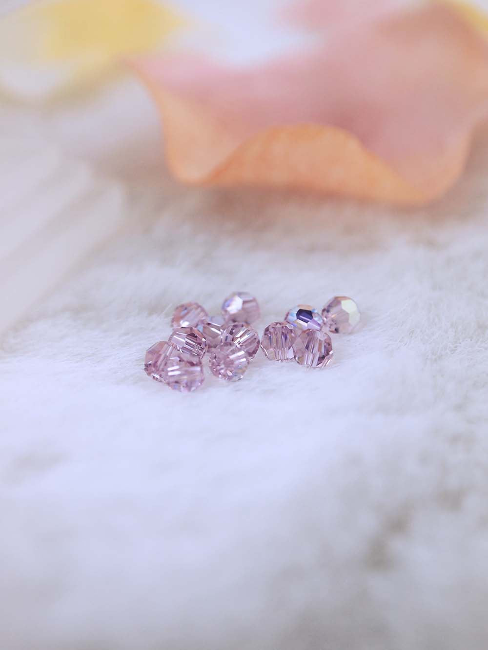 Swarovski Beads 5000 - 4MM - 12pc - Light-Amethyst-AB