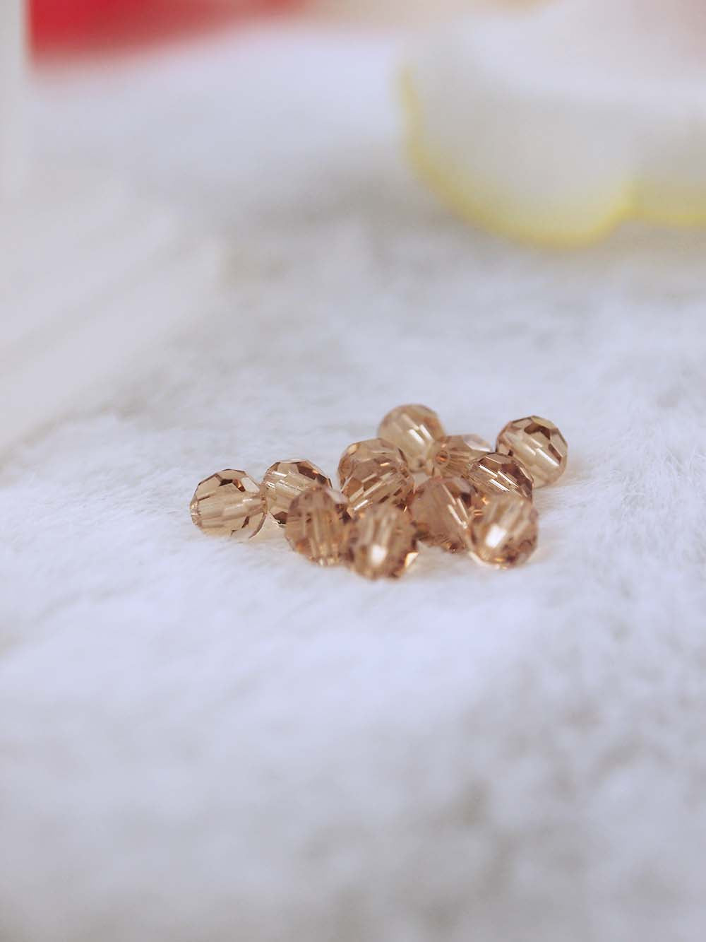 Swarovski Beads 5000 - 5mm - 12pc - Light-Colorado-Topaz