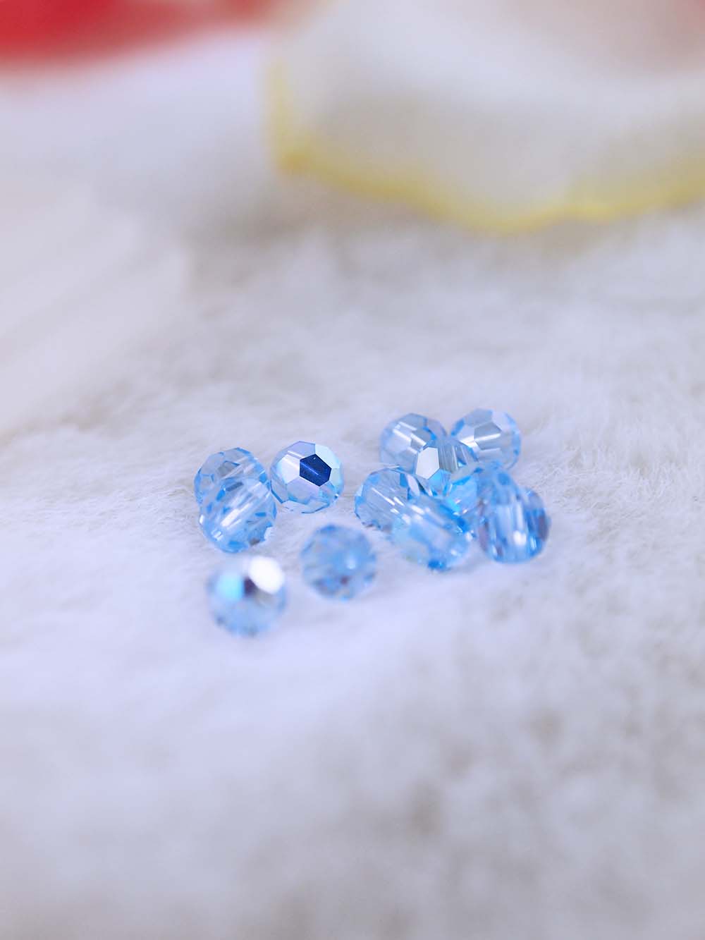 Swarovski Beads 5000 - 5mm - 12pc - Light-Sapphire-AB