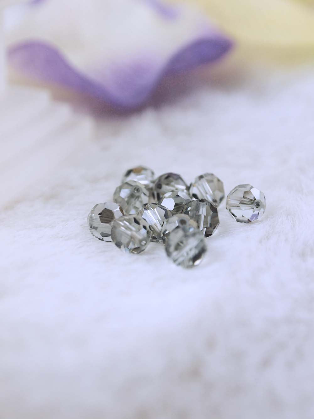 Swarovski Beads 5000 - 6mm - 12pc - Light-Azore-Satin