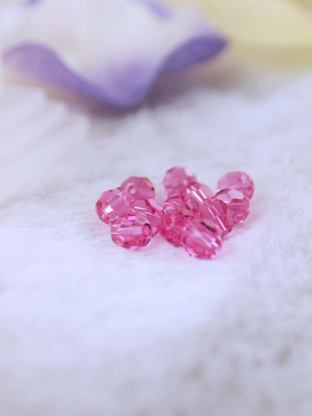 Swarovski Beads 5000 - 6mm - 12pc - Rose