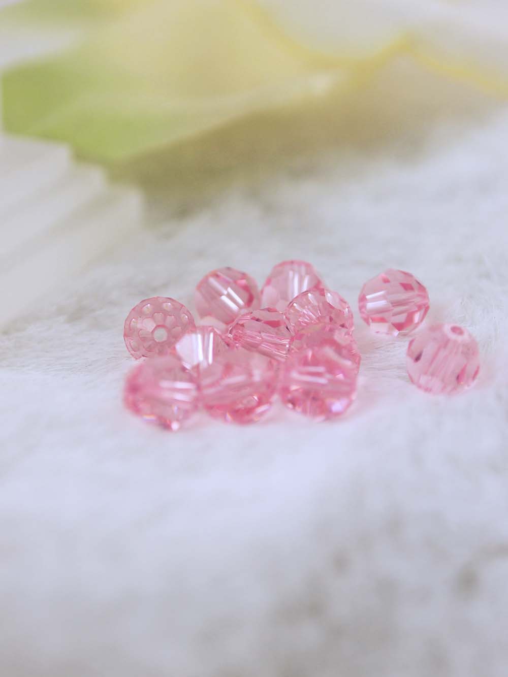 Swarovski Beads 5000 - 7mm - 12pc - Light-Rose