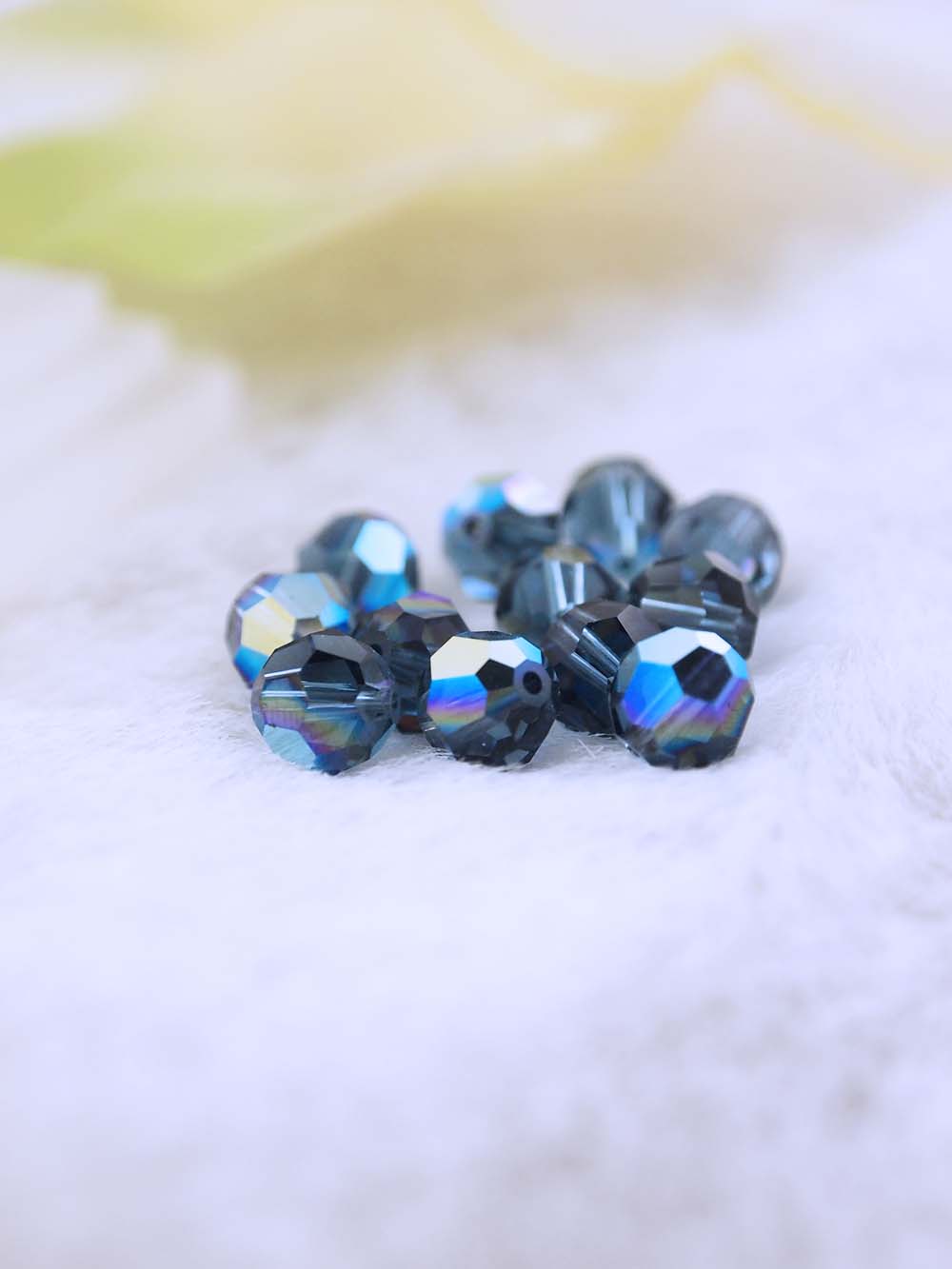 Swarovski Beads 5000 - 7mm - 12pc - Montana-AB