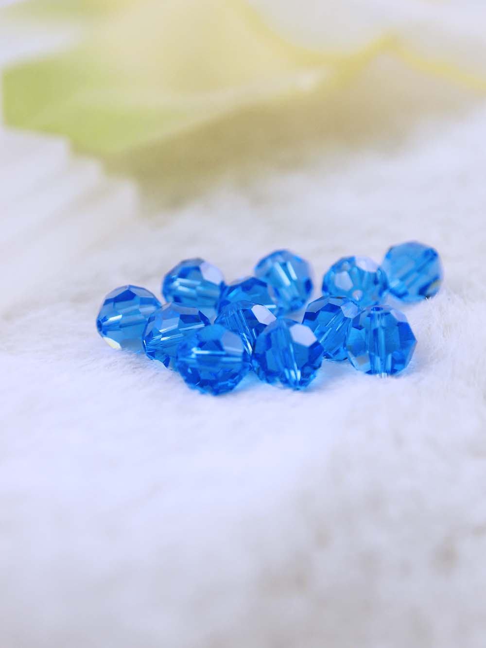 Swarovski Beads 5000 - 7mm - 12pc - Sapphire