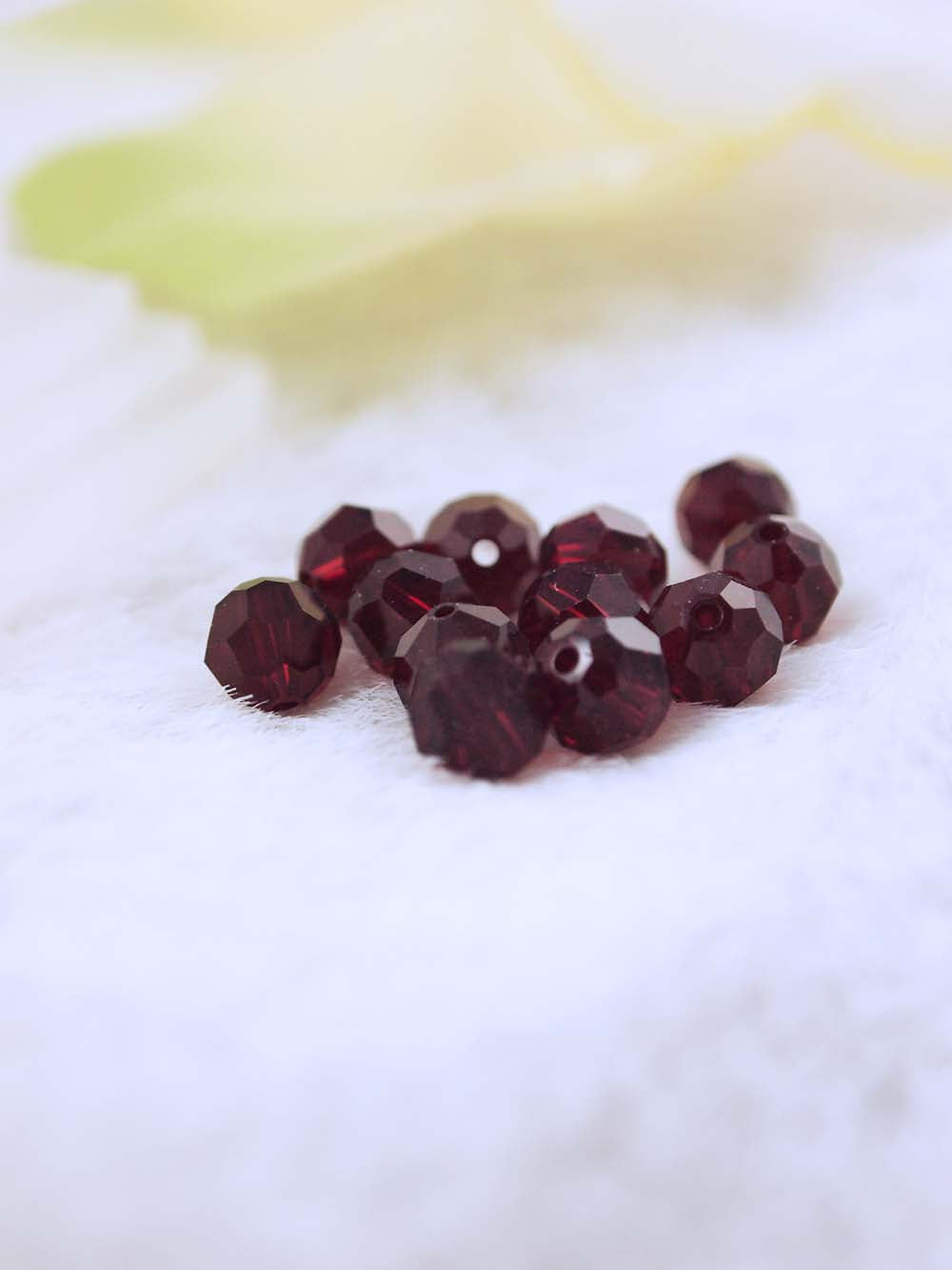 Swarovski Beads 5000 - 7mm - 12pc - Siam