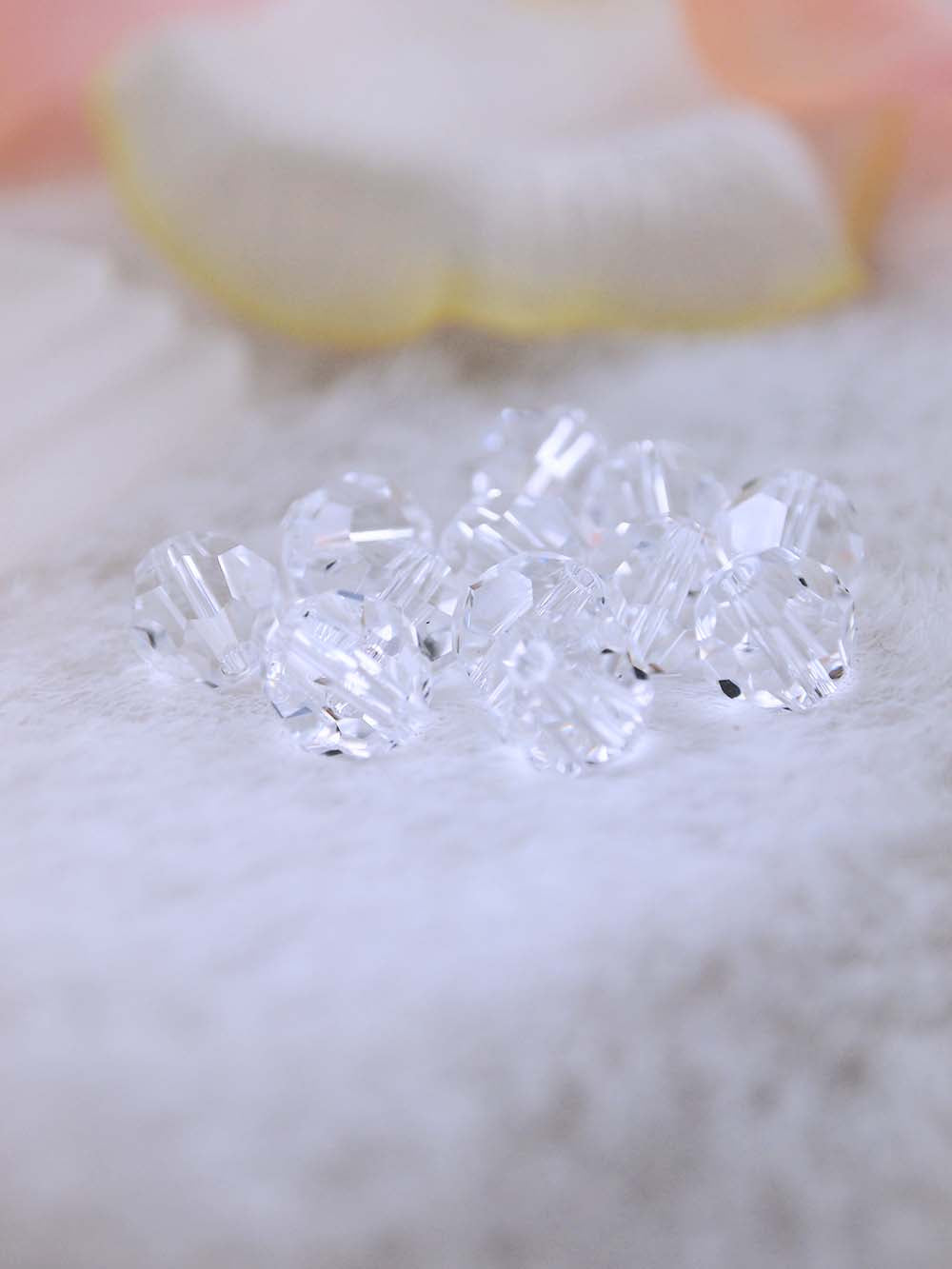 Swarovski Beads 5000 - 8mm - 12pc - Crystal