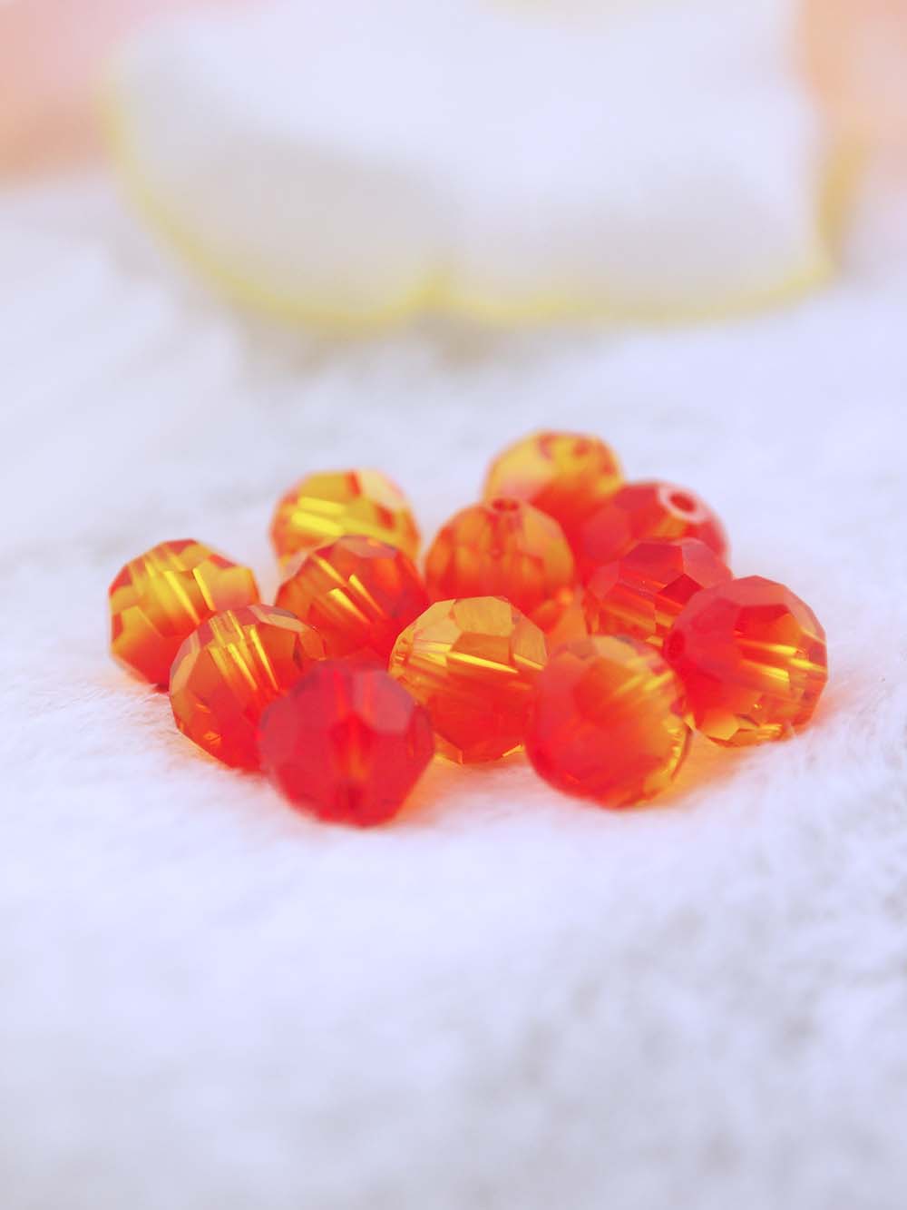 Swarovski Beads 5000 - 8mm - 12pc - Fire-Opal