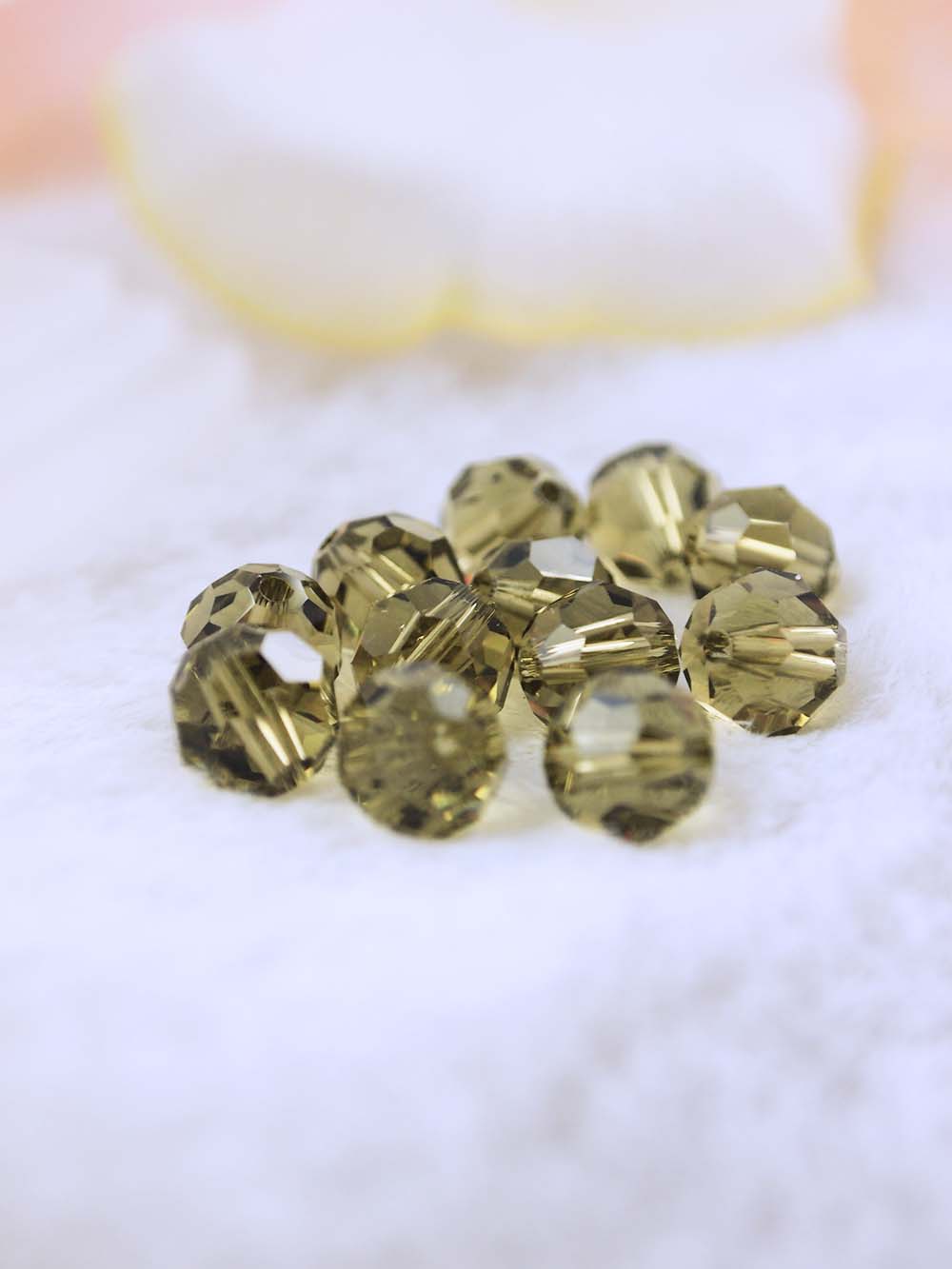 Swarovski Beads 5000 - 8mm - 12pc - Khaki