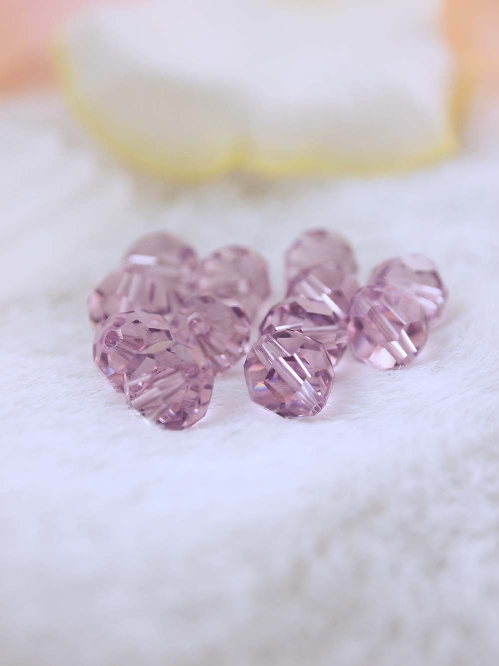 Swarovski Beads 5000 - 8mm - 12pc - Light-Amethyst