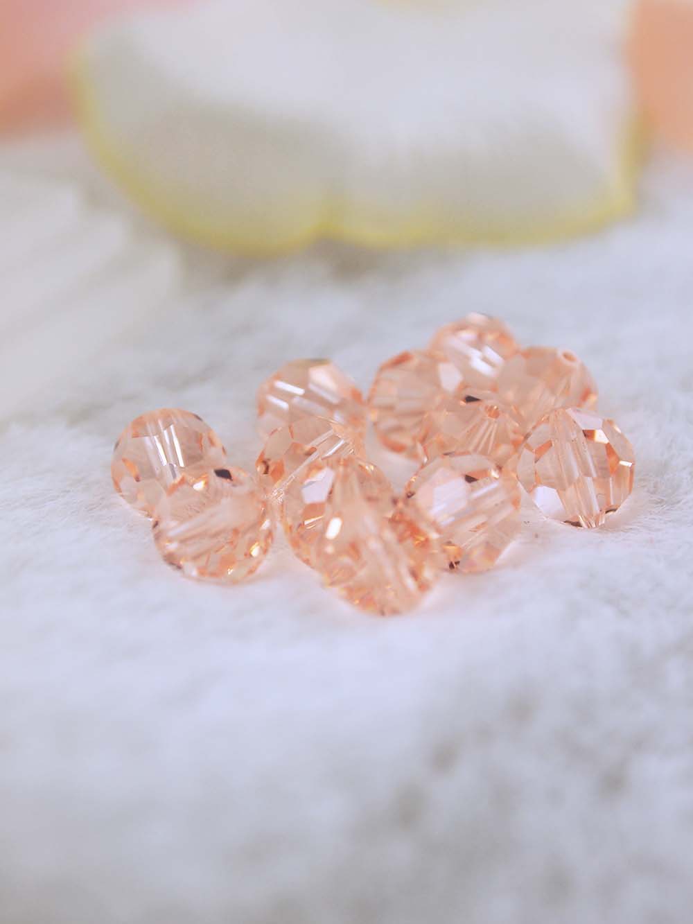 Swarovski Beads 5000 - 8mm - 12pc - Light-Peach