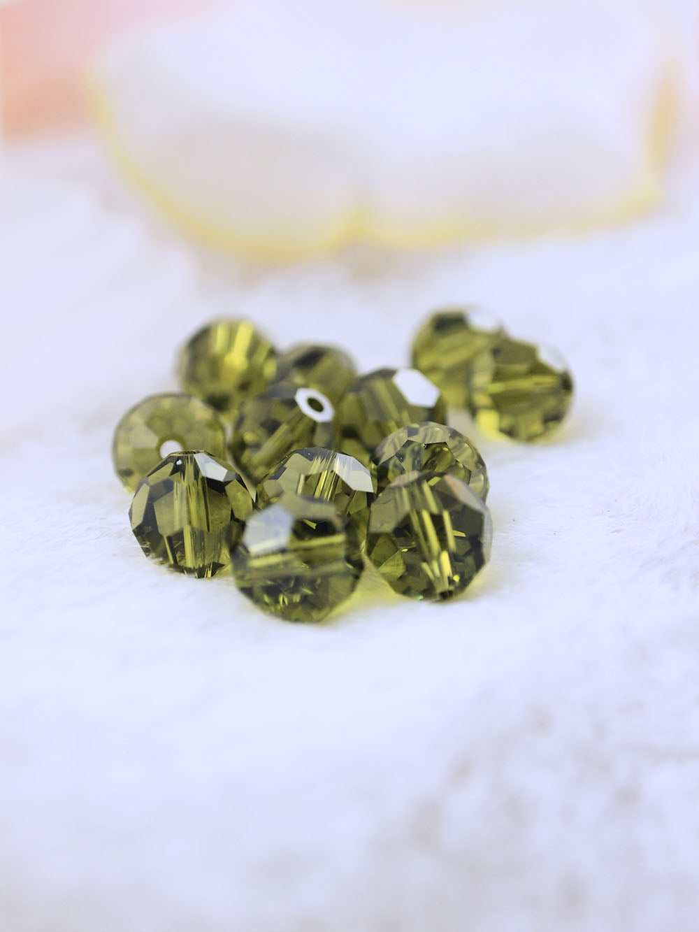 Swarovski Beads 5000 - 8mm - 12pc - Olivine