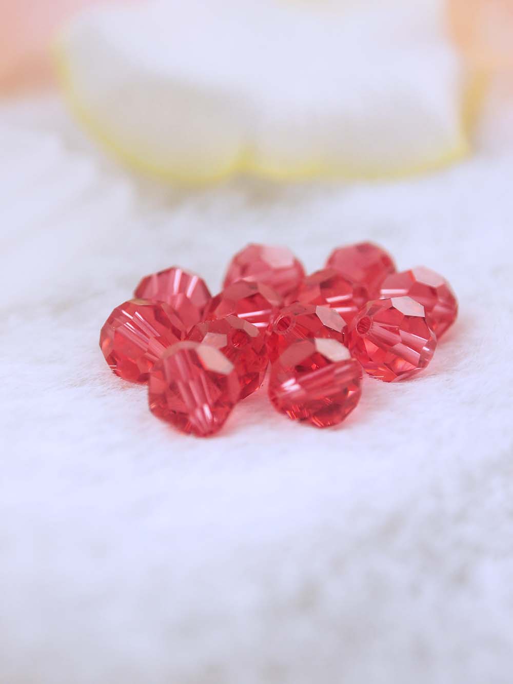 Swarovski Beads 5000 - 8mm - 12pc - Padparadscha