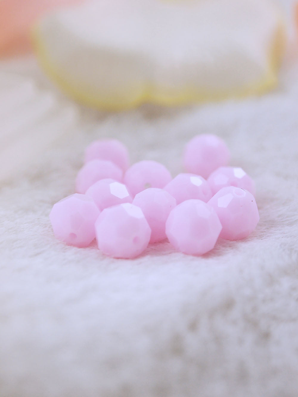 Swarovski Beads 5000 - 8mm - 12pc - Rose-Alabaster