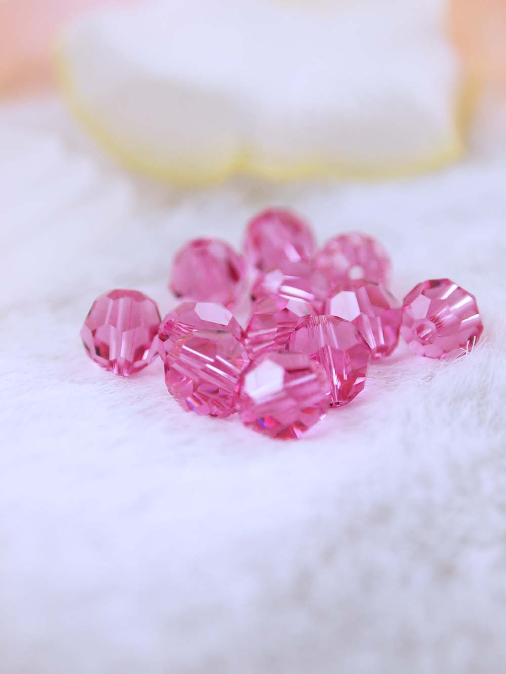 Swarovski Beads 5000 - 8mm - 12pc - Rose