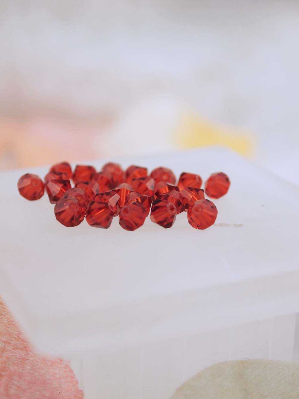 Swarovski Beads 5301 - 5mm - 24pc - Indian Red