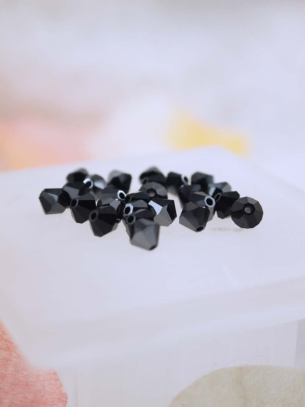 Swarovski Beads 5301 - 5mm - 24pc - Jet Hematite